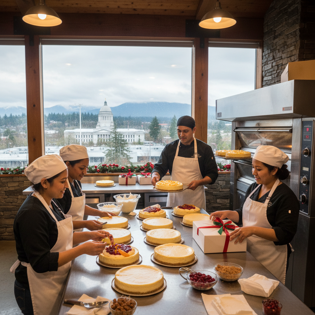 Slice of the Season: Why Olympia is Entering its 'Golden Age' of Holiday Cheesecake