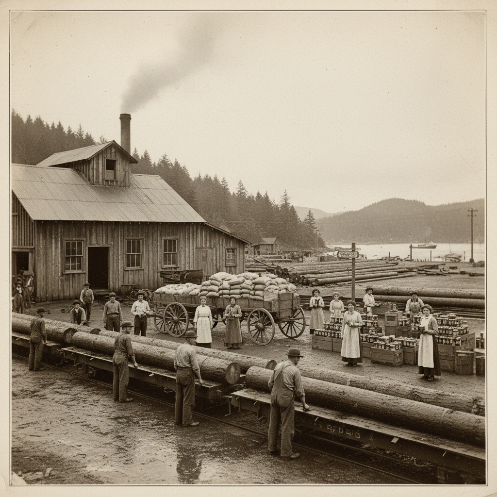 Echoes of the Axe: How Thurston County’s Timber Past Fueled the Great War