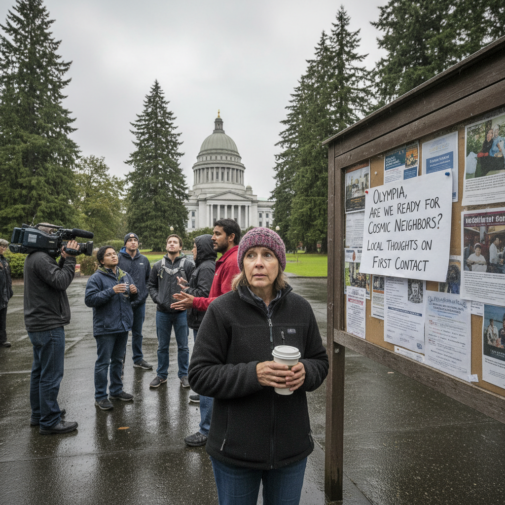 Close Encounters of the Oly Kind: What if Aliens Chose the South Sound?