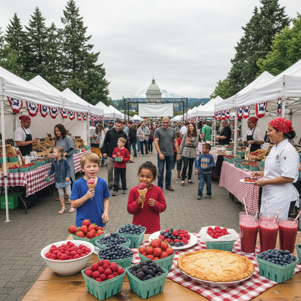 Red, White, and Local: Elevating Your July 4th Spread with Thurston County’s Summer Bounty